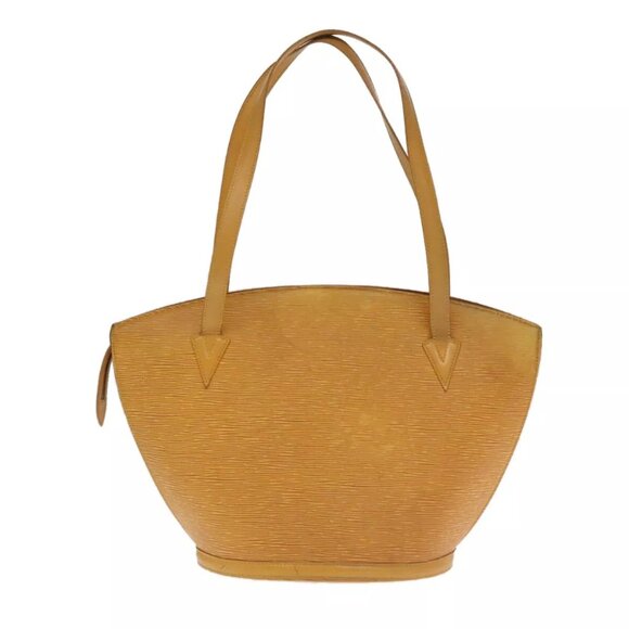 LOUIS VUITTON Epi Saint Jacques Shopping Shoulder Bag Yellow M52269 Auth - Picture 1 of 16